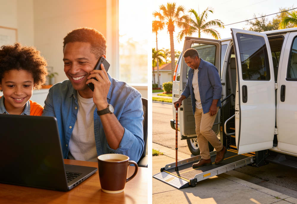 Managing a Parent's Medical Rides From Out of State in Lake County, FL