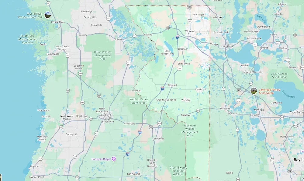 Sumter County Service Area